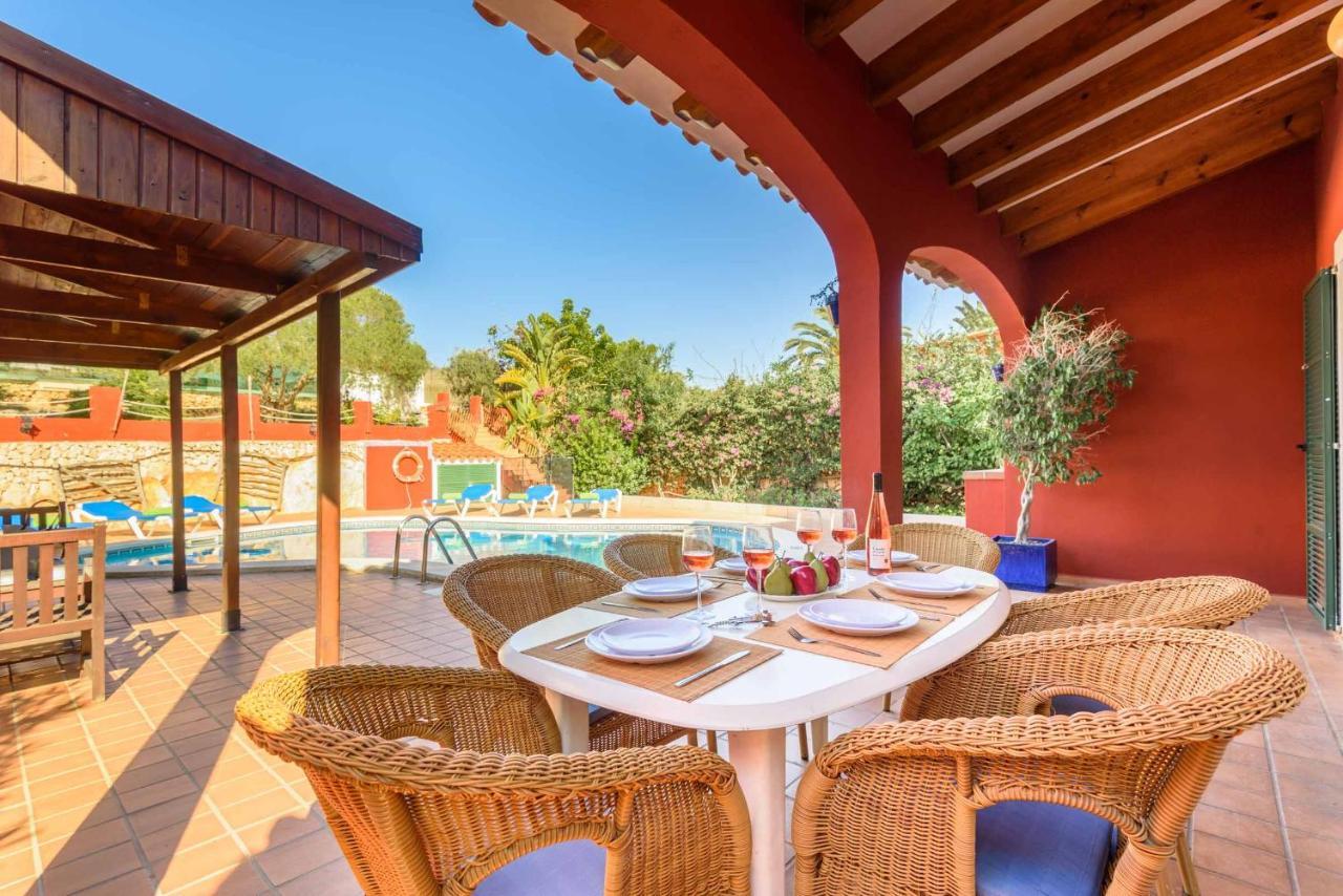 Villa Paula Cala En Porter  Buitenkant foto